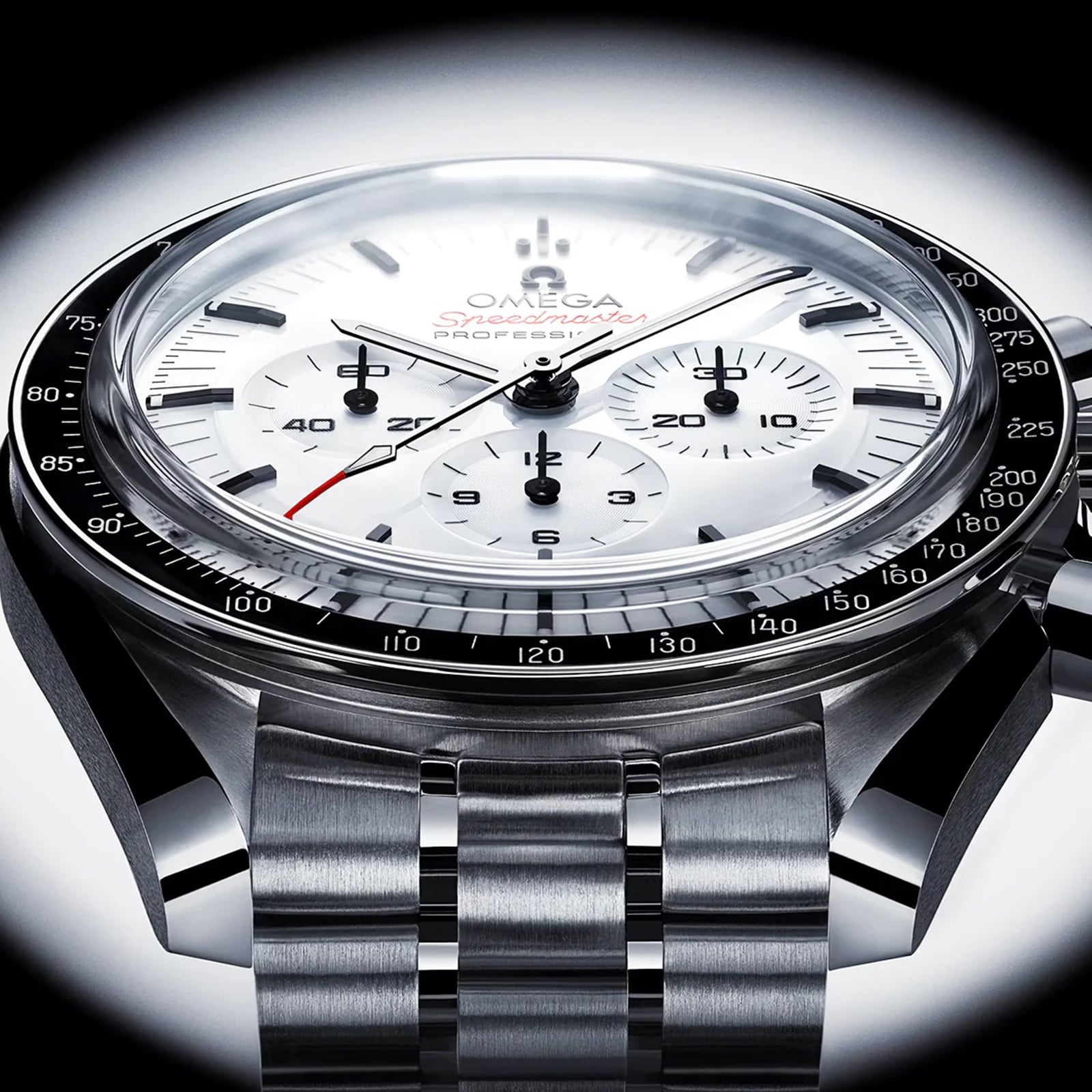 Speedmaster Moonwatch Professional 42mm Mens Watch White