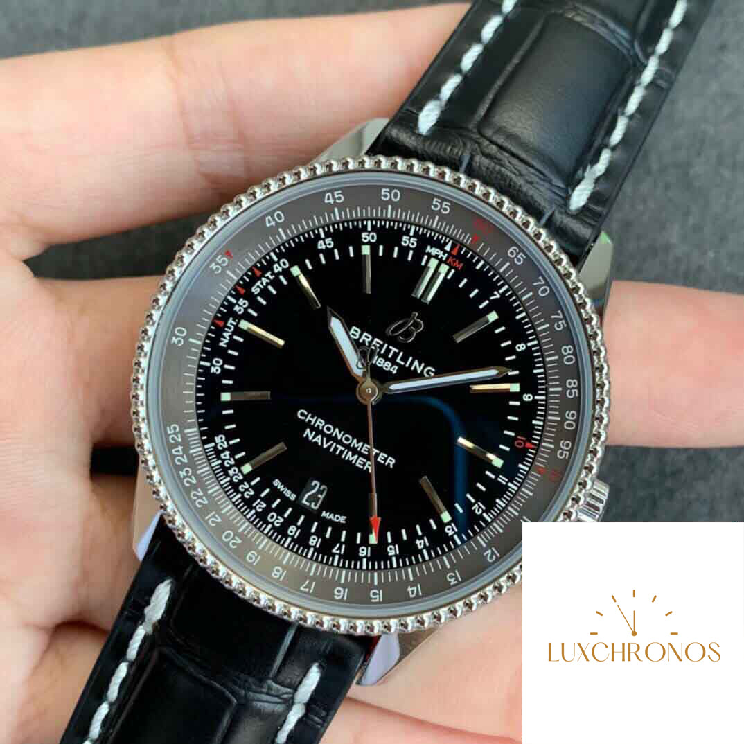 Breitling Navitimer 1 1:1 Best Edition V7 Factory Black Dial