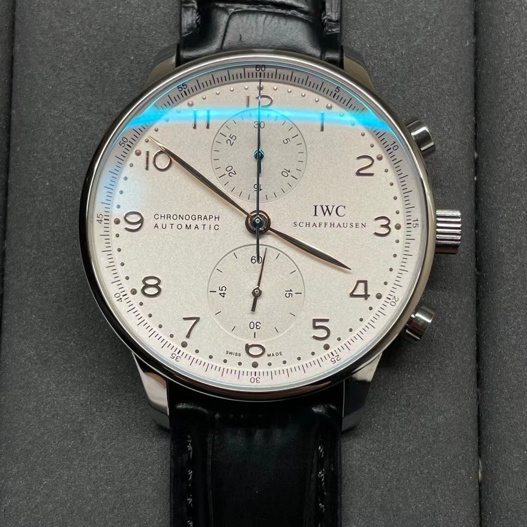 Portugieser Chronograph Stainless Steel Blue Dial