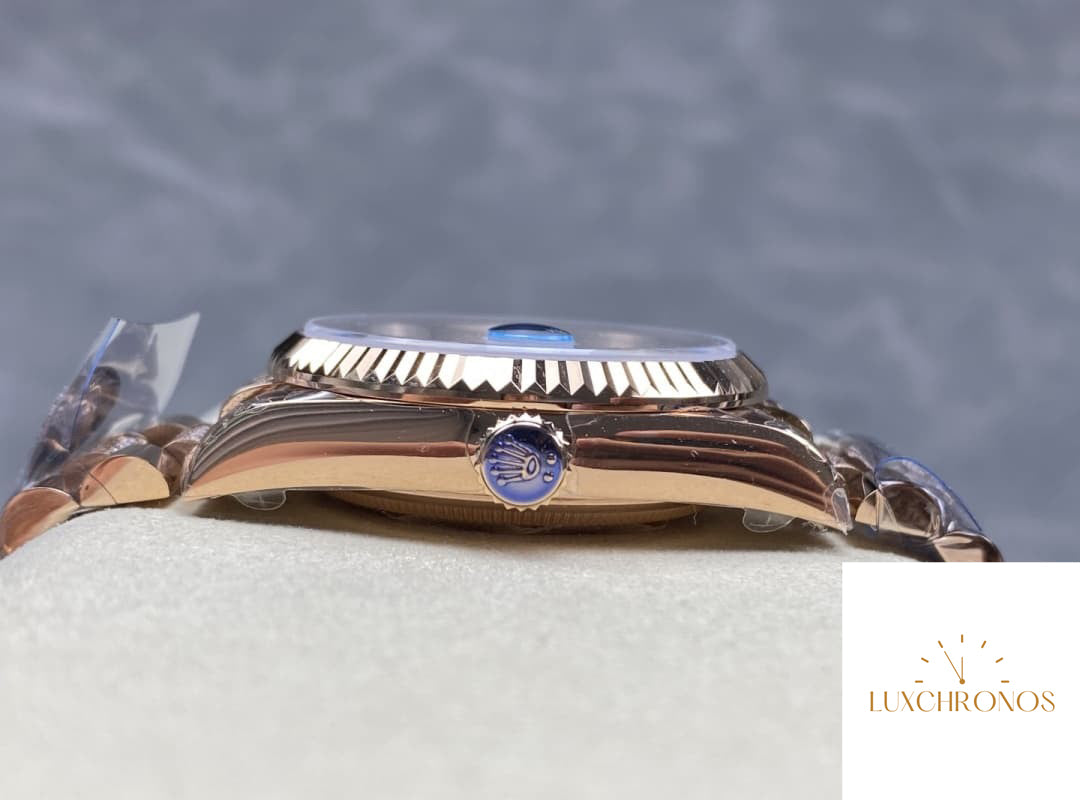 Replica Rolex DayDate m128235-0038 1:1 Best Edition 8+ Factory Gradient Brown