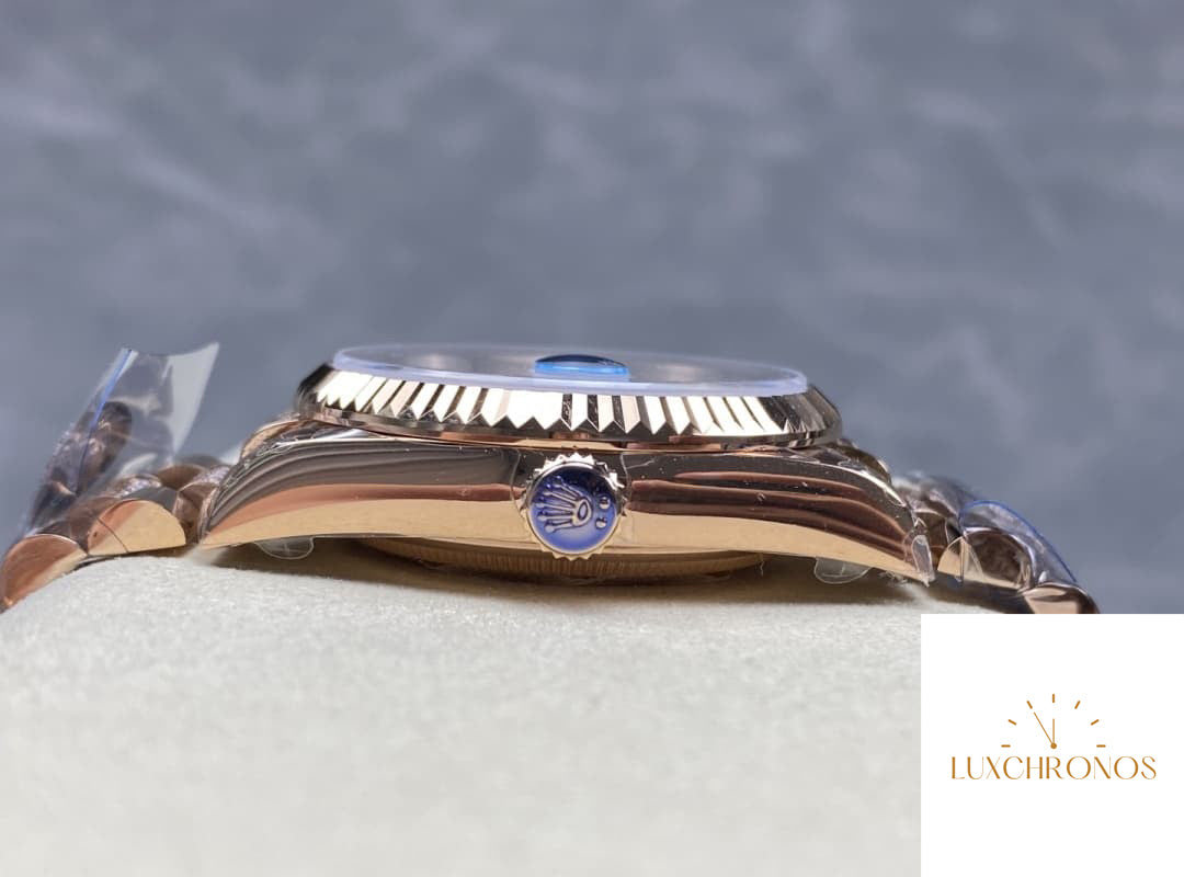 Replica Rolex DayDate m128235-0088 1:1 Best Edition 8+ Factory Silver Dial