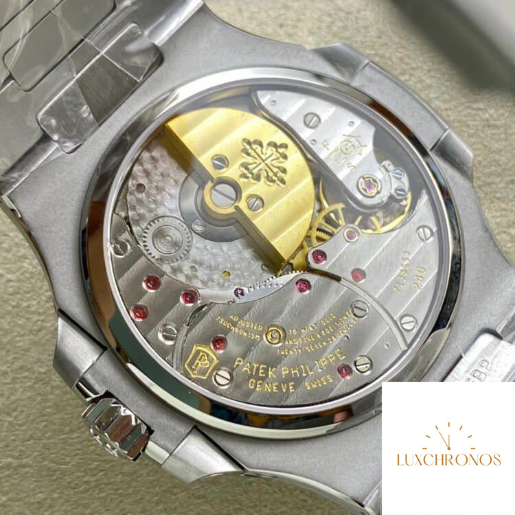 Patek Philippe Nautilus 5712/1A-001 40MM 1:1 Best Edition PPF Factory Dark Blue Dial Stainless Steel Strap