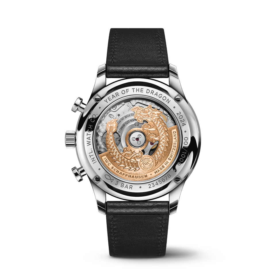 PORTUGIESER CHRONOGRAPH YEAR OF THE DRAGON-Red