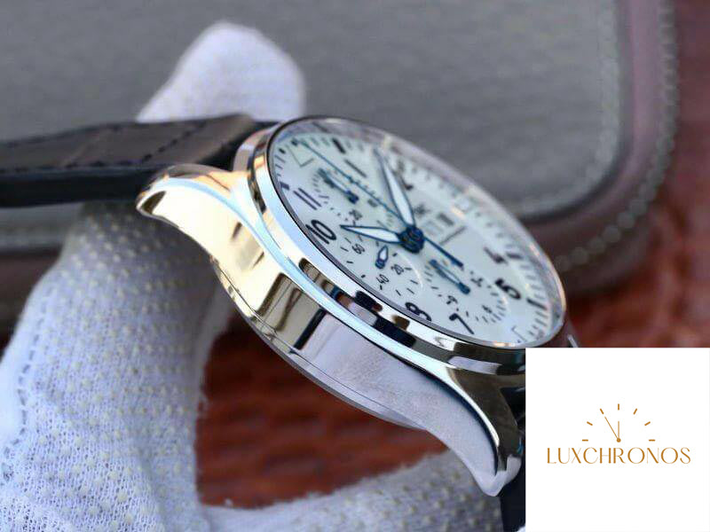 IWC Pilot Chronograph IW377725 ZF Factory 1:1 Best Edition Swiss ETA7750 Leather Watch Strap