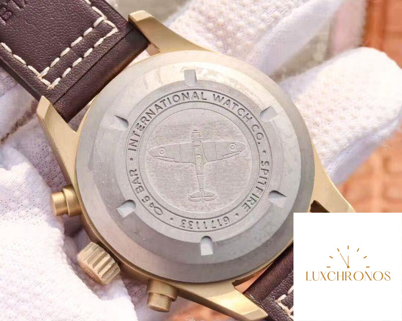 IWC Pilot IW387902 Spitfire Chronograph ZF Factory 1:1 Best Edition Bronze Case Swiss ETA7750