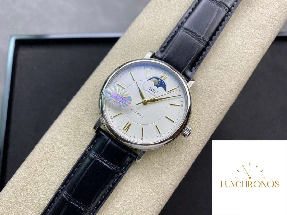 IWC Portofino Moon Phase IW459401 1:1 Best Edition MKS Factory White Dial