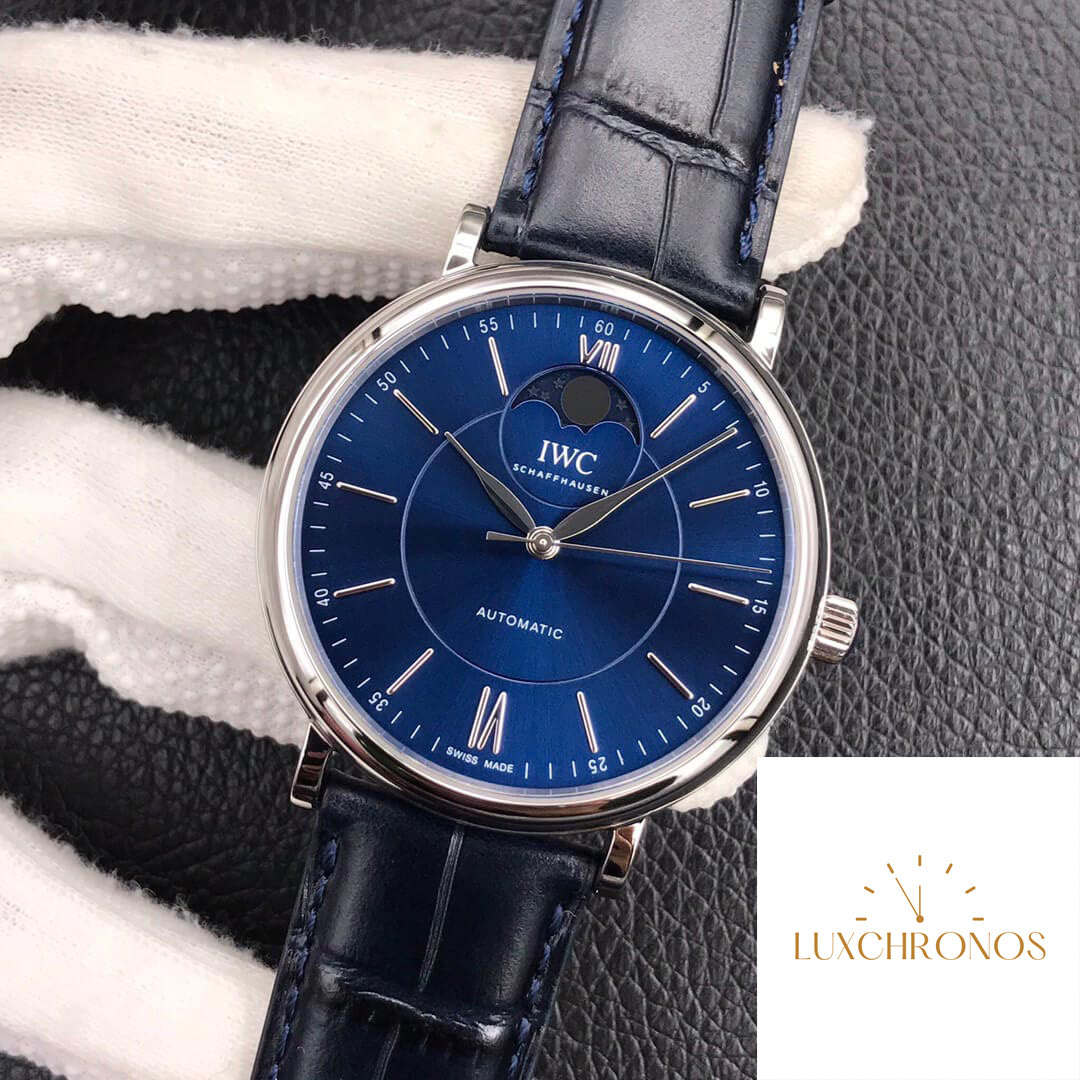 IWC Portofino Moon Phase IW459402 1:1 Best Edition MKS Factory Blue Dial