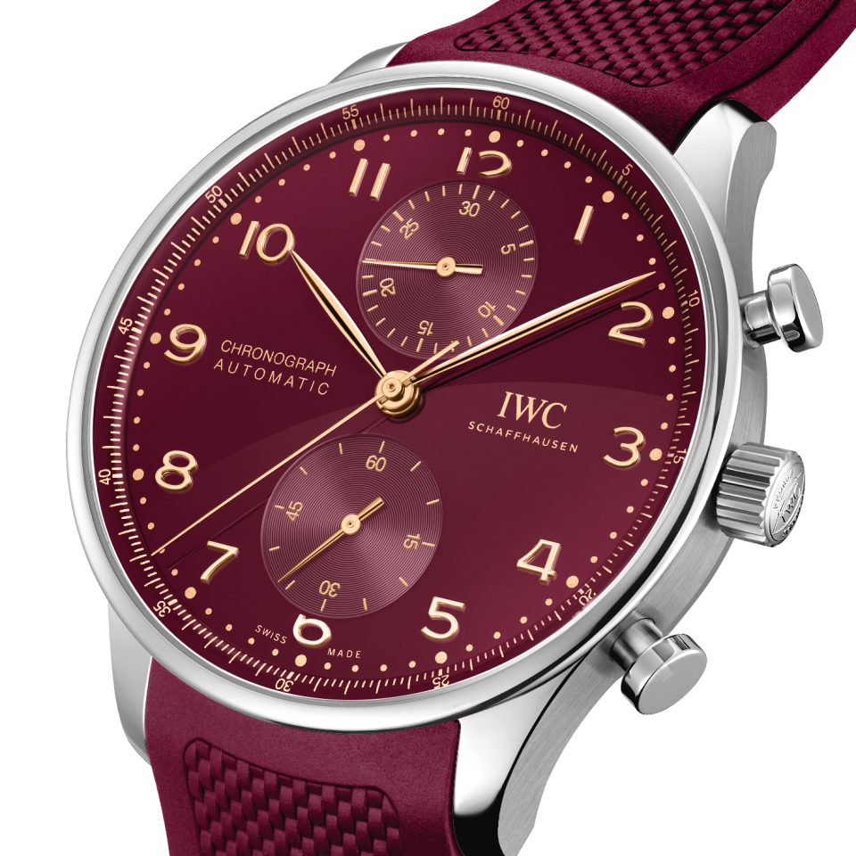 PORTUGIESER CHRONOGRAPH YEAR OF THE DRAGON-Red