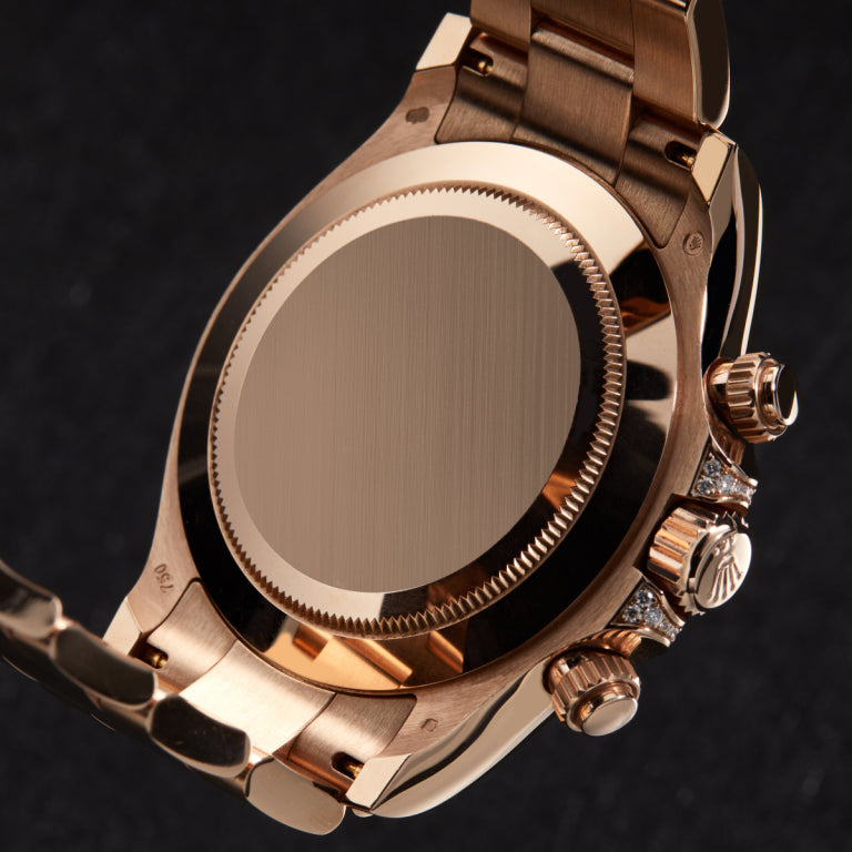 Daytona Rose Gold Rainbow Black Dial