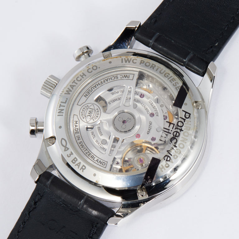 Portugieser Chronograph Stainless Steel Blue Dial