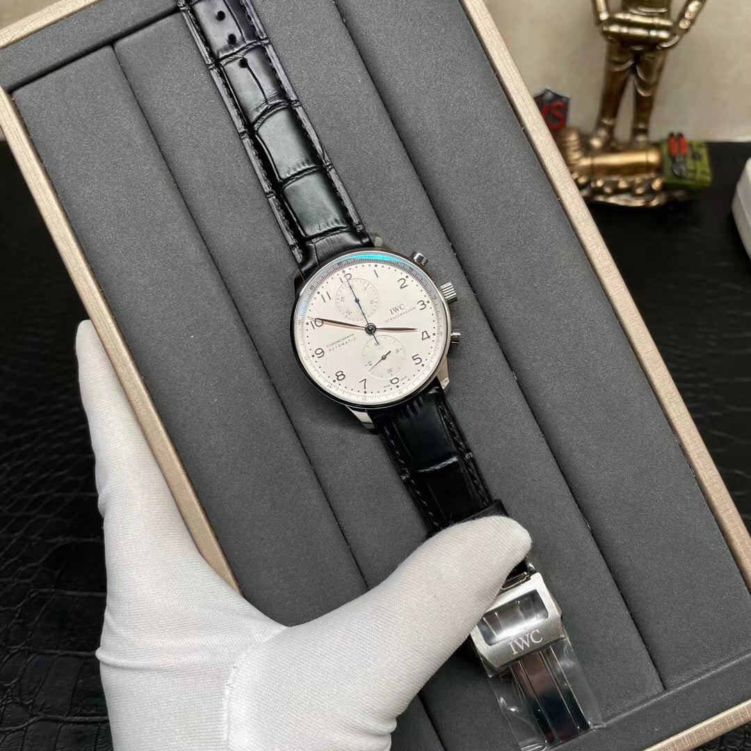 Portugieser Chronograph Stainless Steel Blue Dial