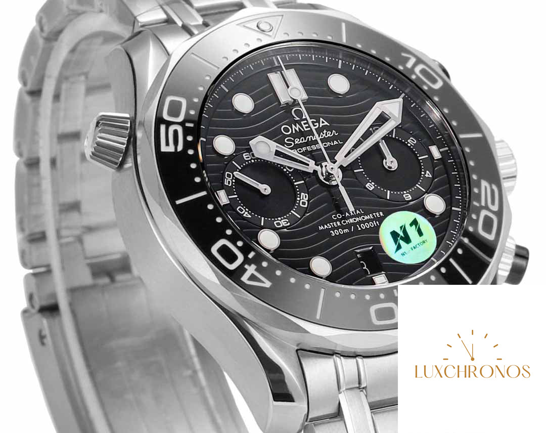 Omega Seamaster 210.30.44.51.01.001 Diver 300m 1:1 Best Edition N1 Factory Black Dial