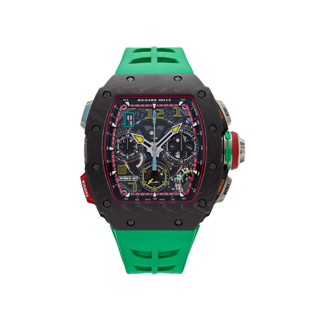 RM 65-01 Automatic Chronograph Carbon