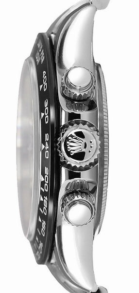 Cosmograph Daytona Oystersteel Black Dial Men's Watch 116500LN-0002