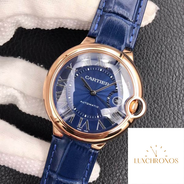 Replica Ballon Bleu De Cartier 42MM WGBB0036 1:1 Best Edition V6 Factory Rose Gold