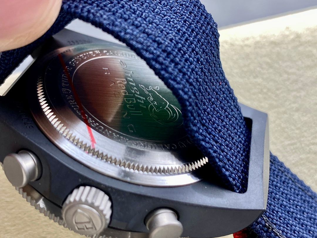 The TUDOR Red Bull Chrono FXD watch from Emperor is about to reach its perfect limit with a size of 43mm