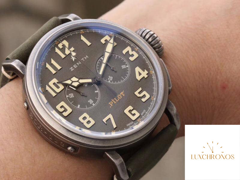 Replica Zenith Heritage Pilot 11.2430.4069/21.C773 XF Factory 1:1 Best Edition Swiss ETA7750