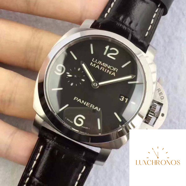 Replica Panerai LUMINOR 1950 PAM 00312 1:1 Best Edition VS Factory Black Dial Swiss Cal.P.9010