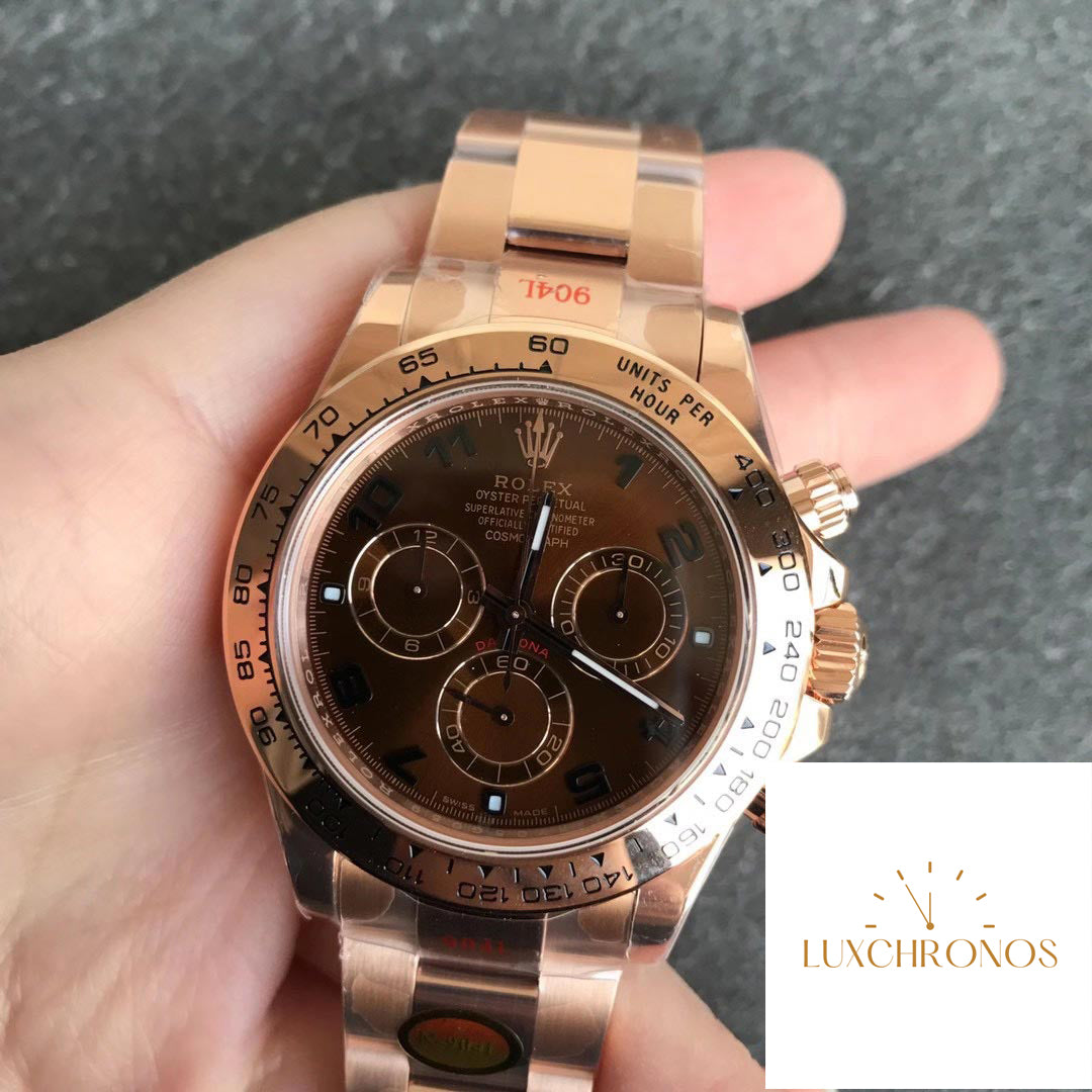 Rolex Daytona m116505-0011 1:1 Best Edition Noob Factory Brown Dial