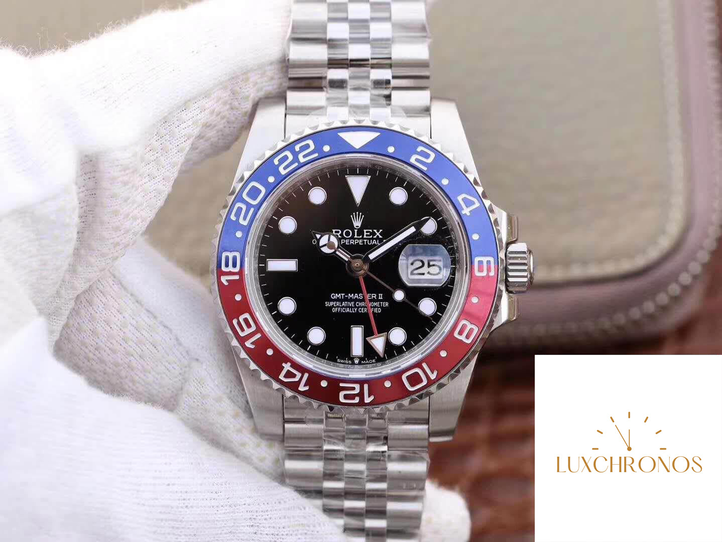 Rolex GMT-Master II 126710BLRO GM Factory 1:1 Best Edition Black Dial