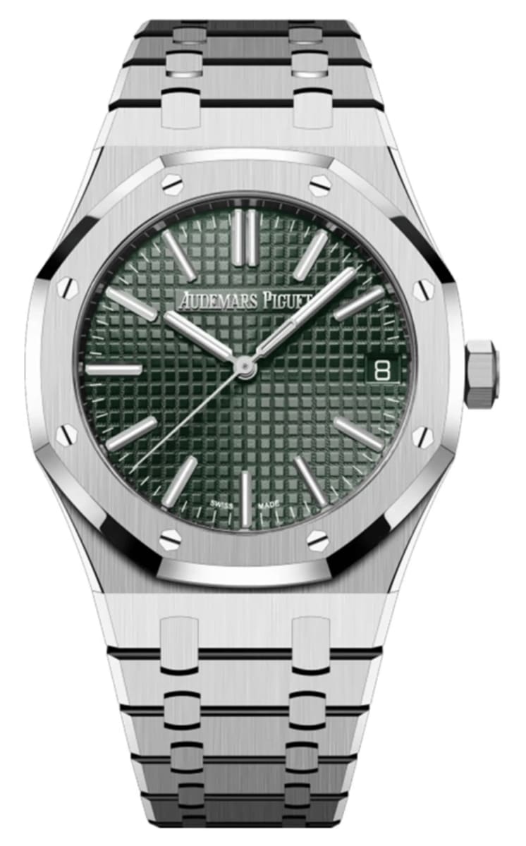 Royal Oak Automatic Green Dial Stainless Steel Men's Watch