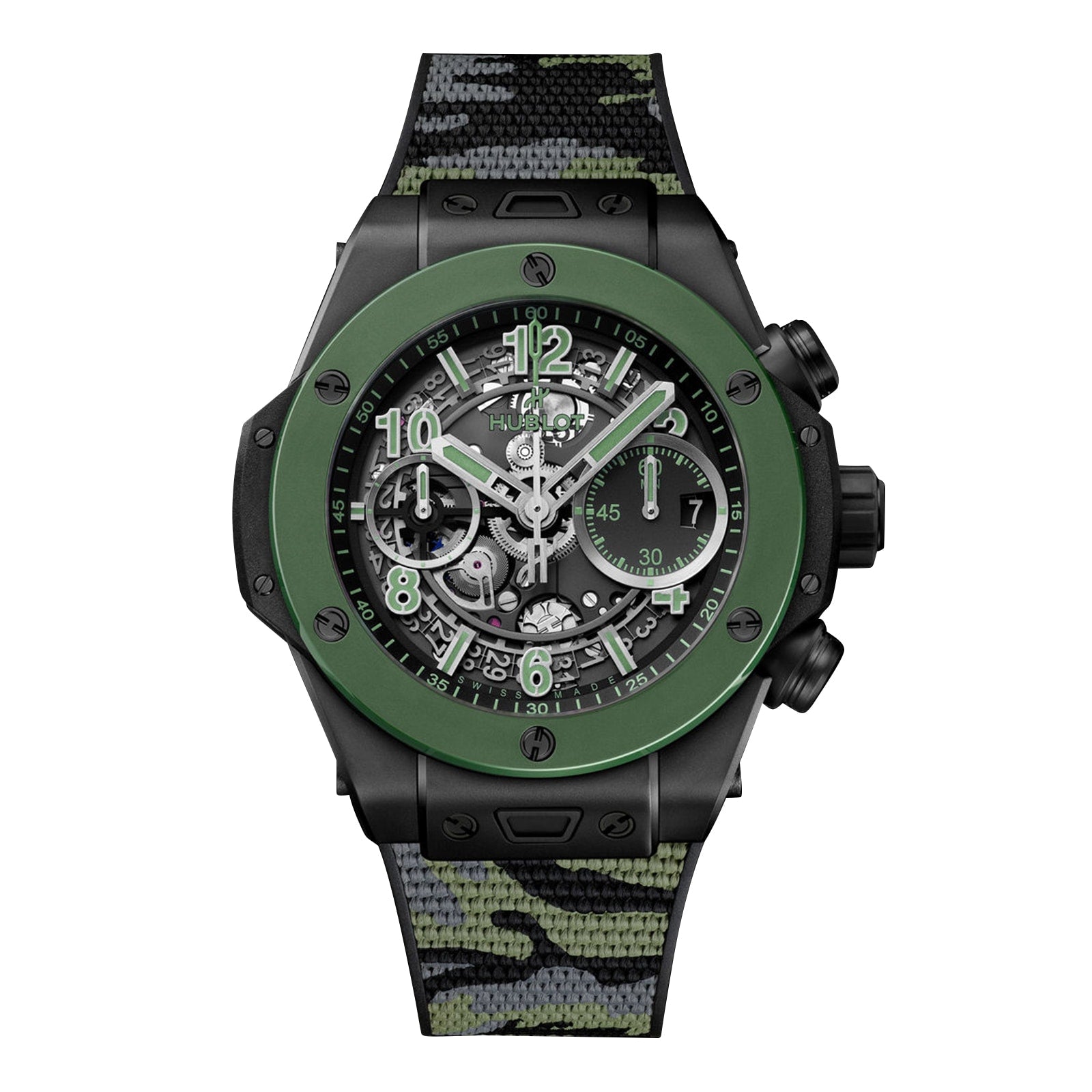 Big Bang Unico 42mm Mens Watch Green The Watches Of Switzerland Group Exclusive