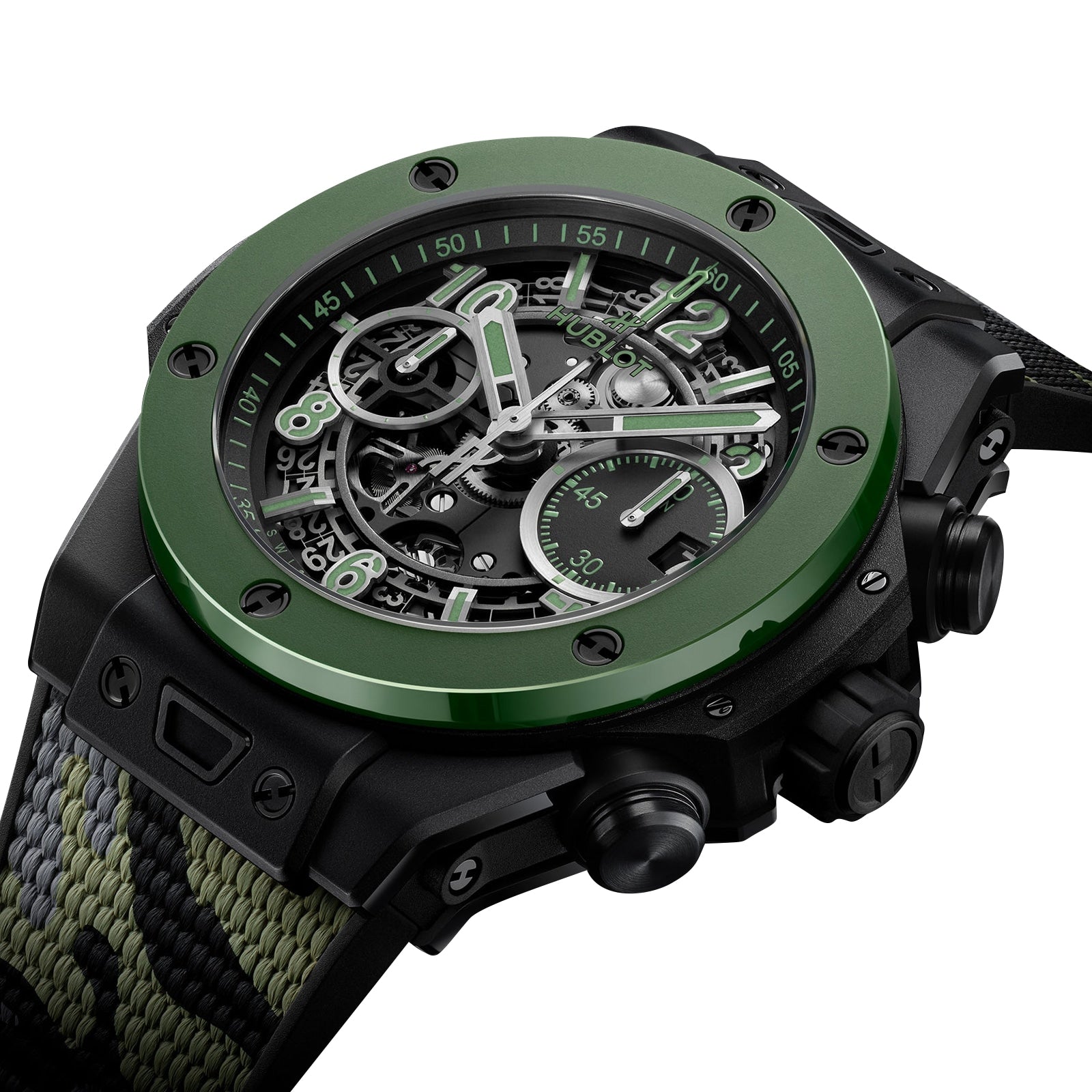 Big Bang Unico 42mm Mens Watch Green The Watches Of Switzerland Group Exclusive