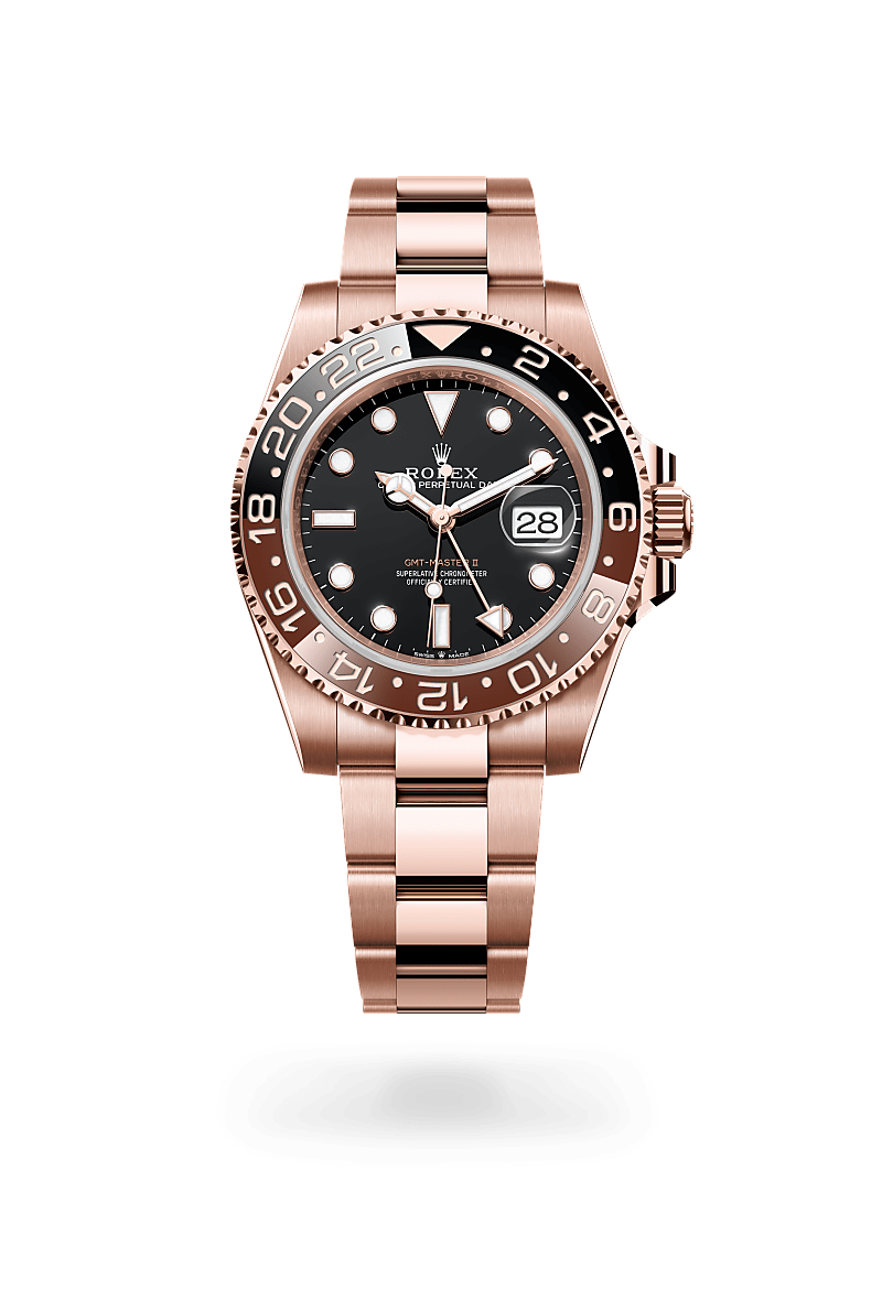 GMT-Master II Oyster, 40 mm, Everose gold