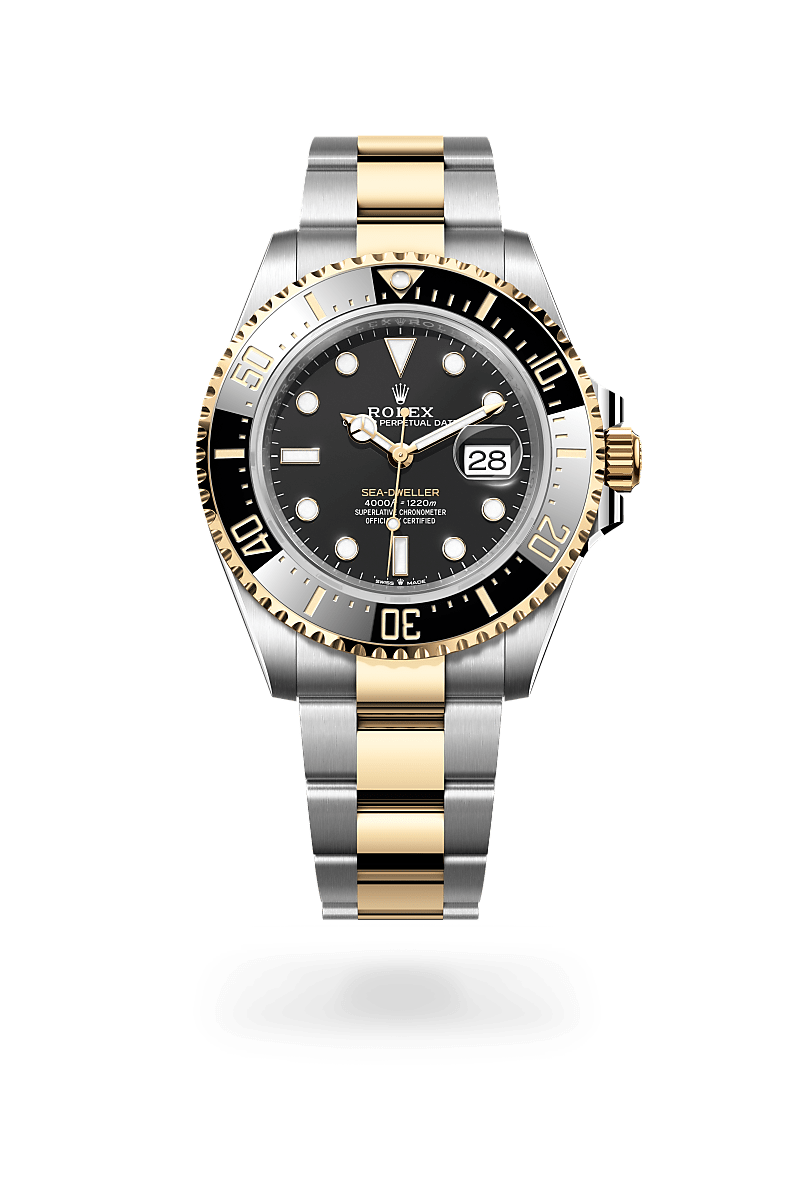 Sea-Dweller Oyster, 43 mm, Oystersteel and yellow gold