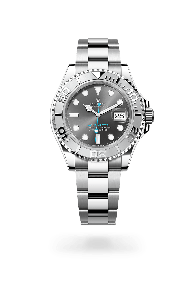 Yacht-Master 40 Oyster, 40 mm, Oystersteel and platinum