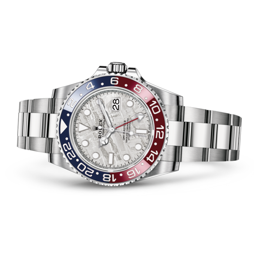 GMT-MASTER II Oyster, 40 mm, white gold