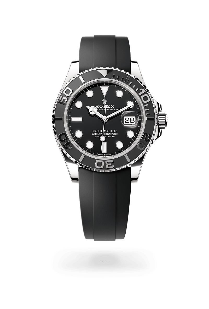 Yacht-Master 42 Oyster, 42 mm, white gold