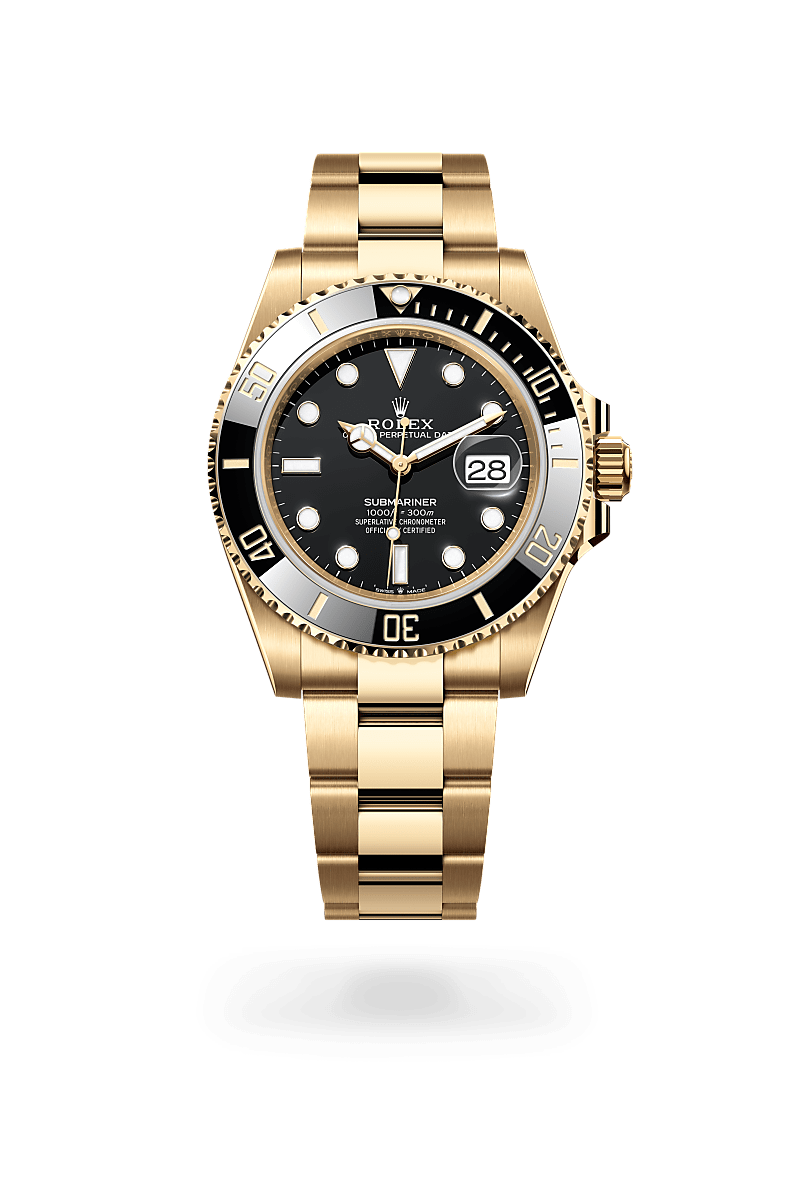 Submariner Date Oyster, 41 mm, yellow gold