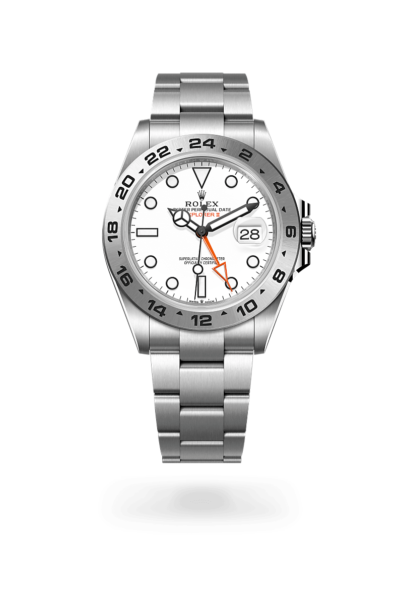 Explorer II Oyster, 42 mm, Oystersteel