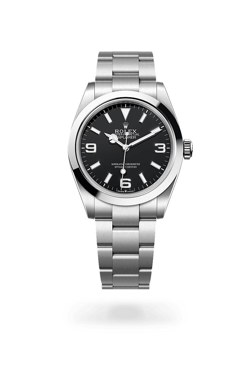 Explorer 40 Oyster, 40 mm, Oystersteel