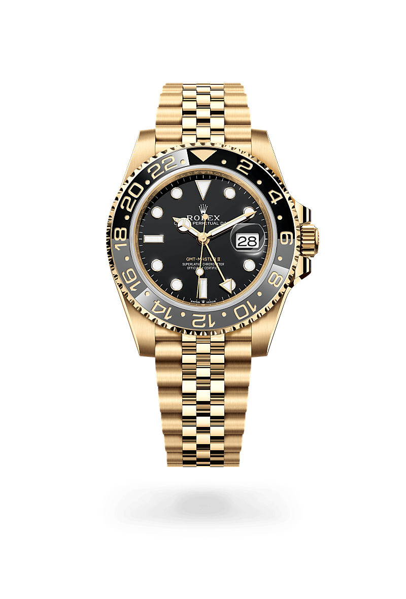 GMT-Master II Oyster, 40 mm, yellow gold