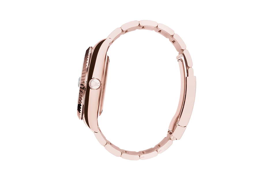 SKY-DWELLER Oyster 42 mm Everose gold