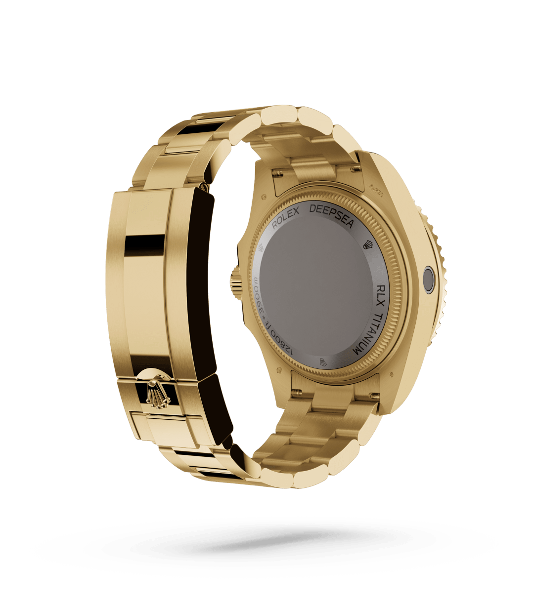 Deepsea Oyster, 44 mm, yellow gold