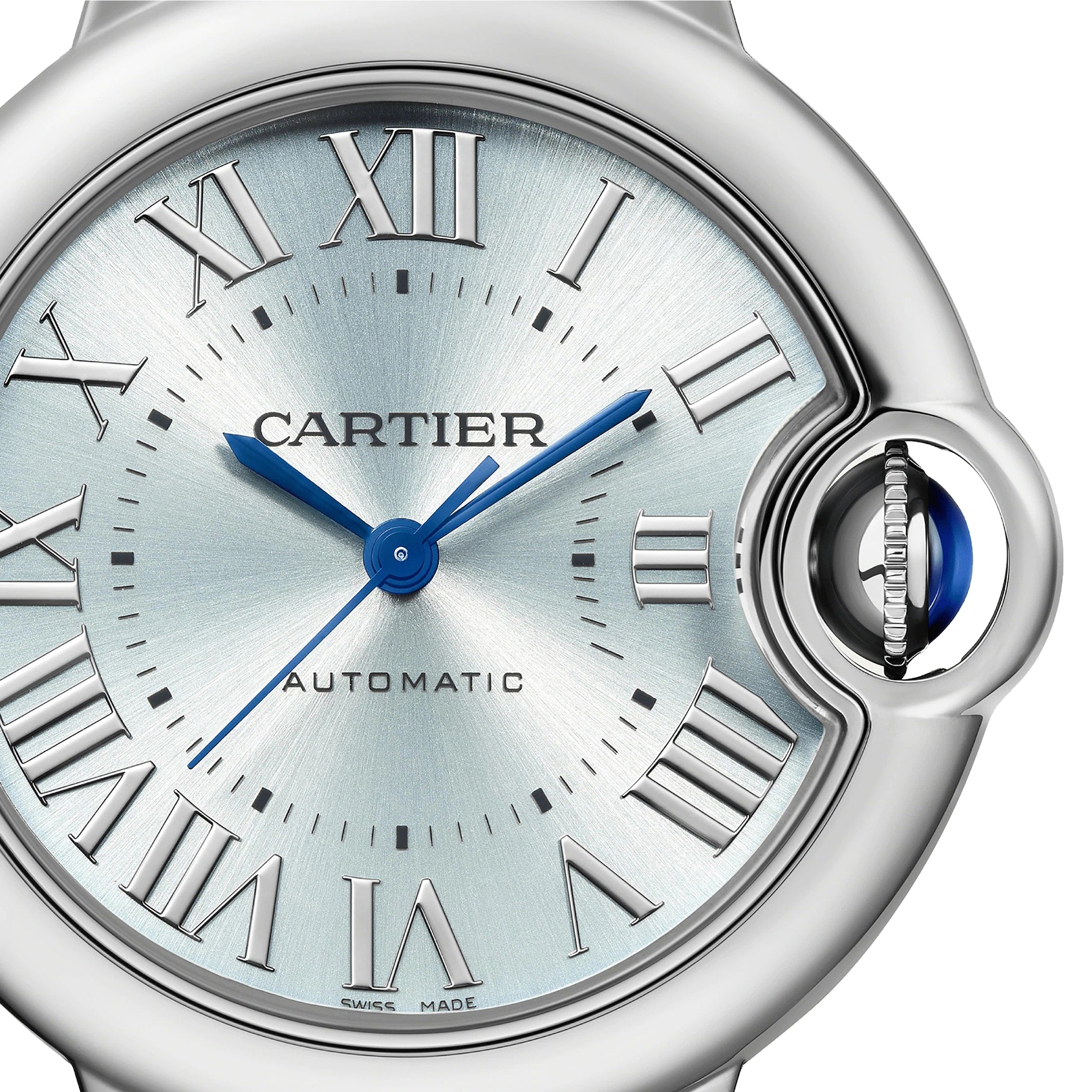 Ballon Bleu De Cartier Watch 33mm, Automatic Movement, Steel WSBB0062