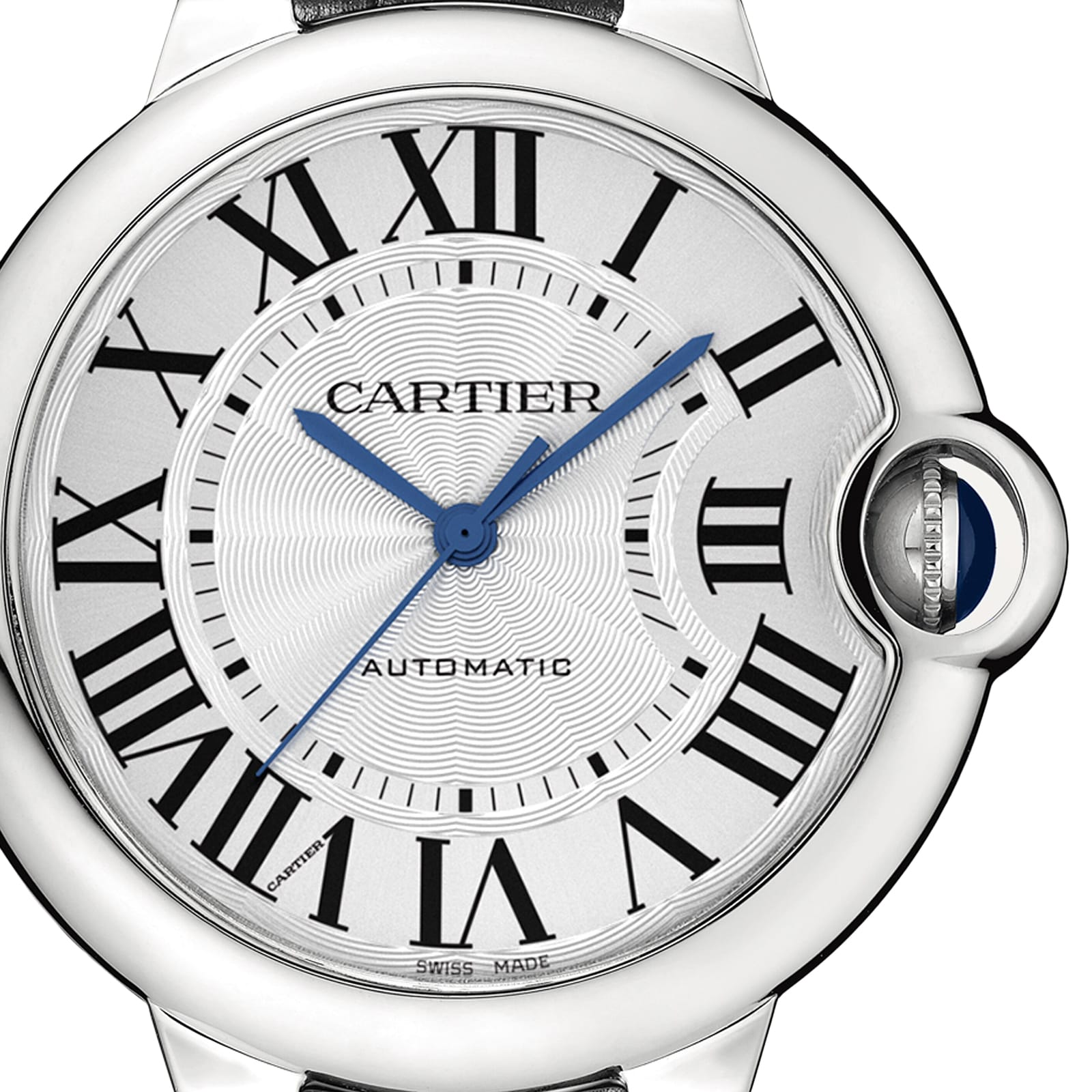 Ballon Bleu De Cartier Watch, 36mm, Mechanical Movement With Automatic Winding, Steel WSBB0028