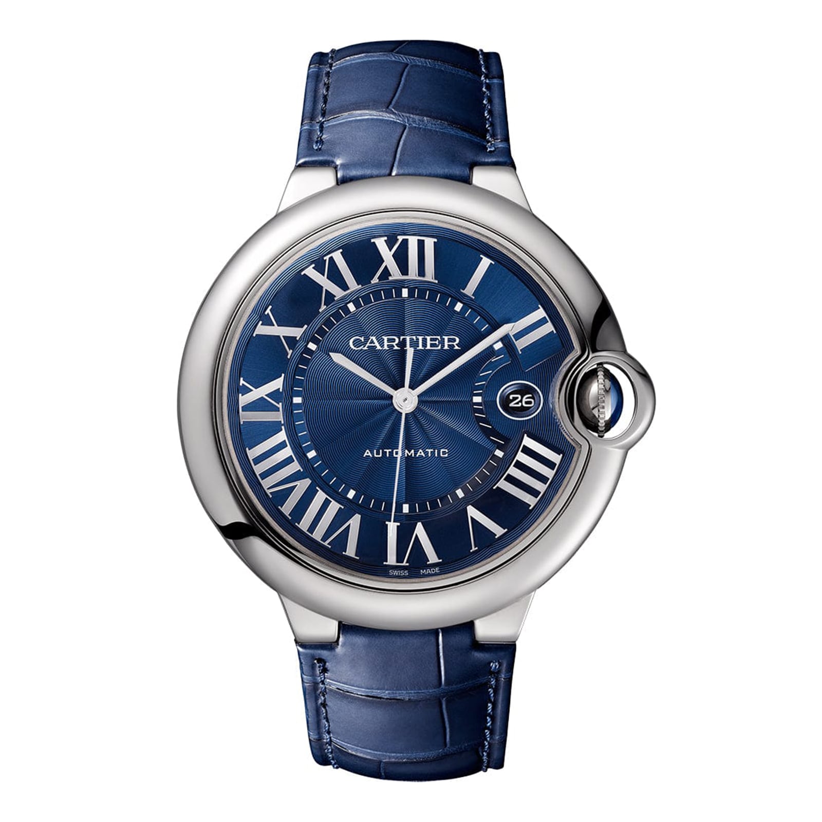 Ballon Bleu De Cartier Watch, 42 Mm. Mechanical Movement With Automatic Winding, Caliber 1847 MC. WSBB0027