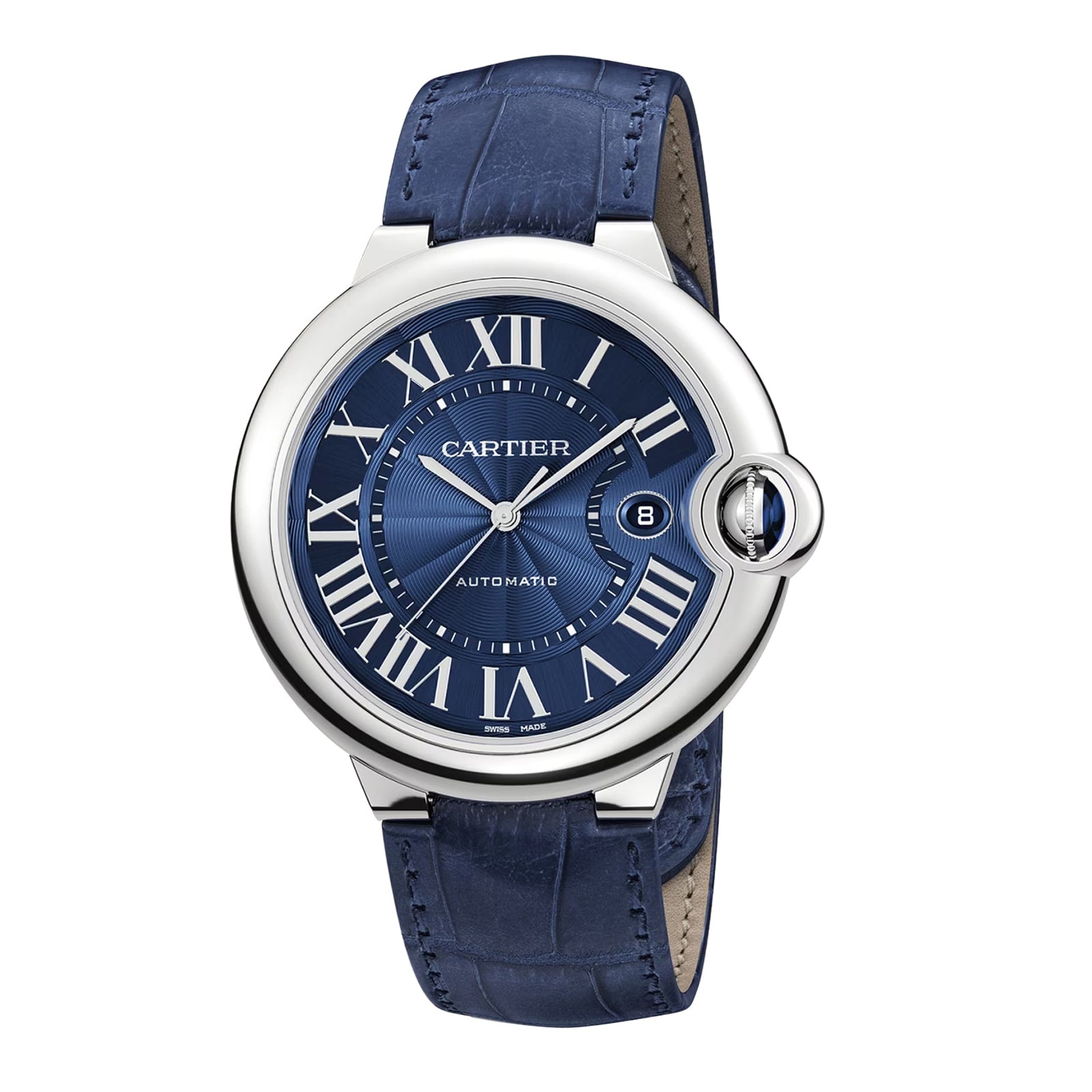 Ballon Bleu De Cartier Watch, 42 Mm. Mechanical Movement With Automatic Winding, Caliber 1847 MC. WSBB0027