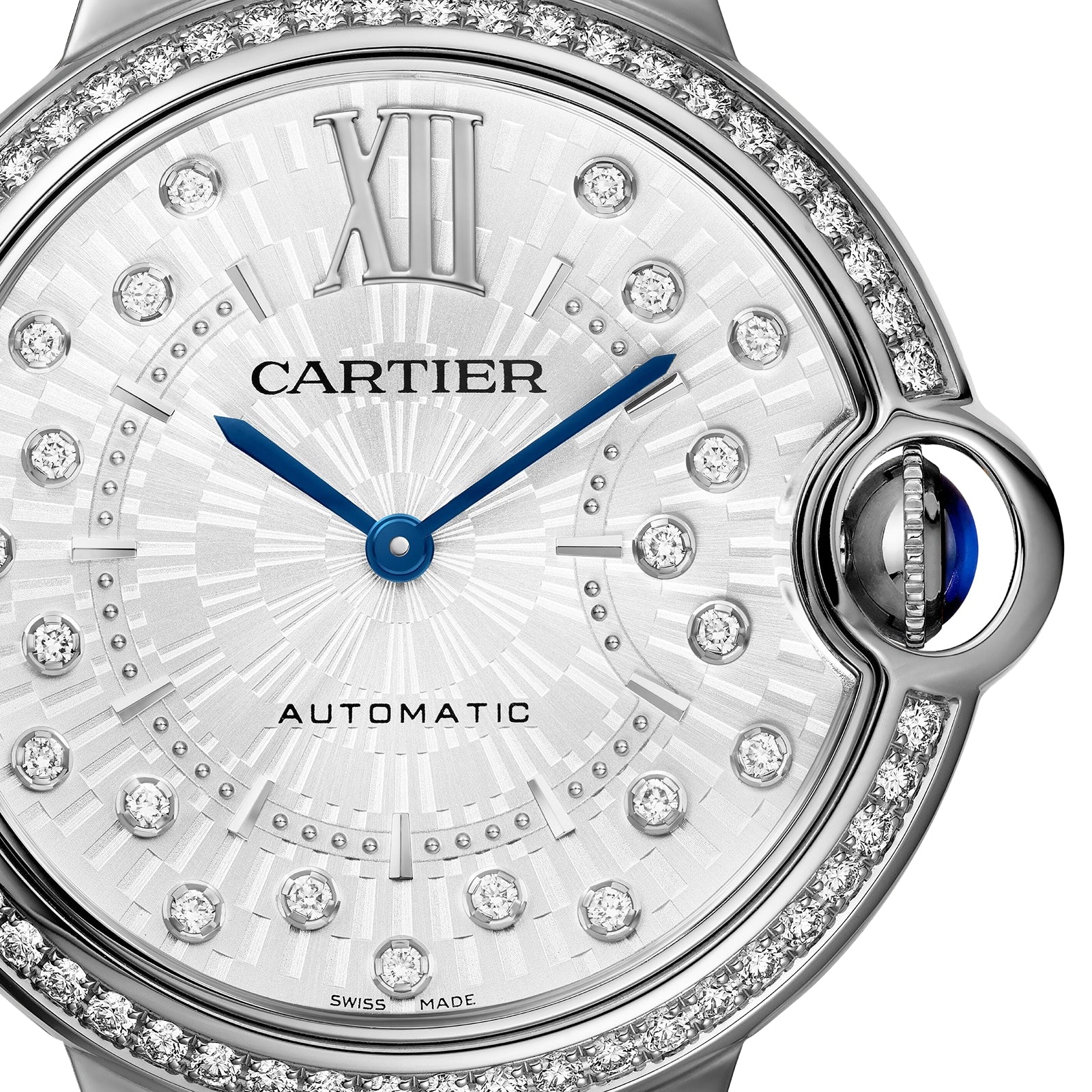 Ballon Bleu De Cartier Watch, 36 Mm, Mechanical Movement With Automatic Winding.