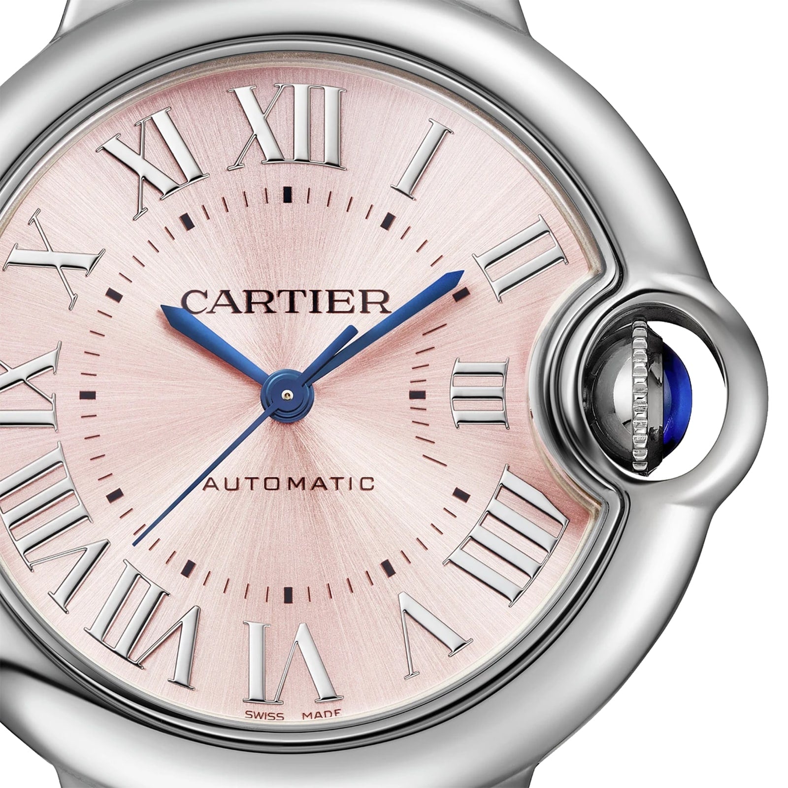 Ballon Bleu de Cartier watch, 33 mm, automatic