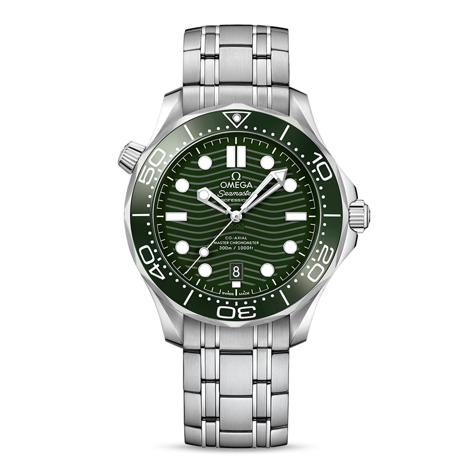 Seamaster Diver 300m Co-Axial Master Chronometer 42mm Mens Watch Green