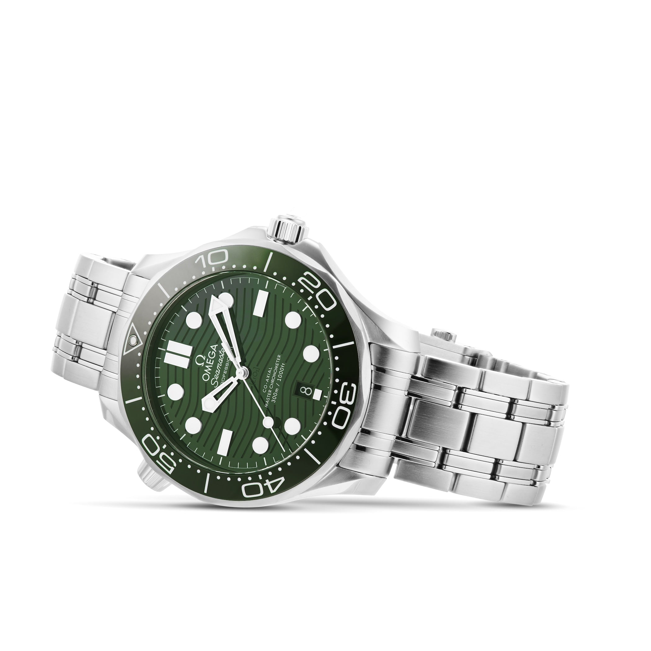 Seamaster Diver 300m Co-Axial Master Chronometer 42mm Mens Watch Green