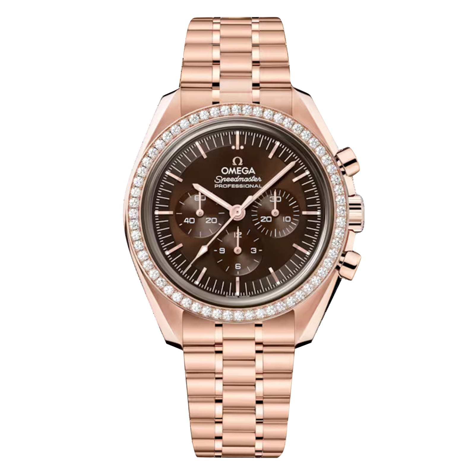 Speedmaster Moonwatch Professional 42mm Mens Watch Sedna Gold