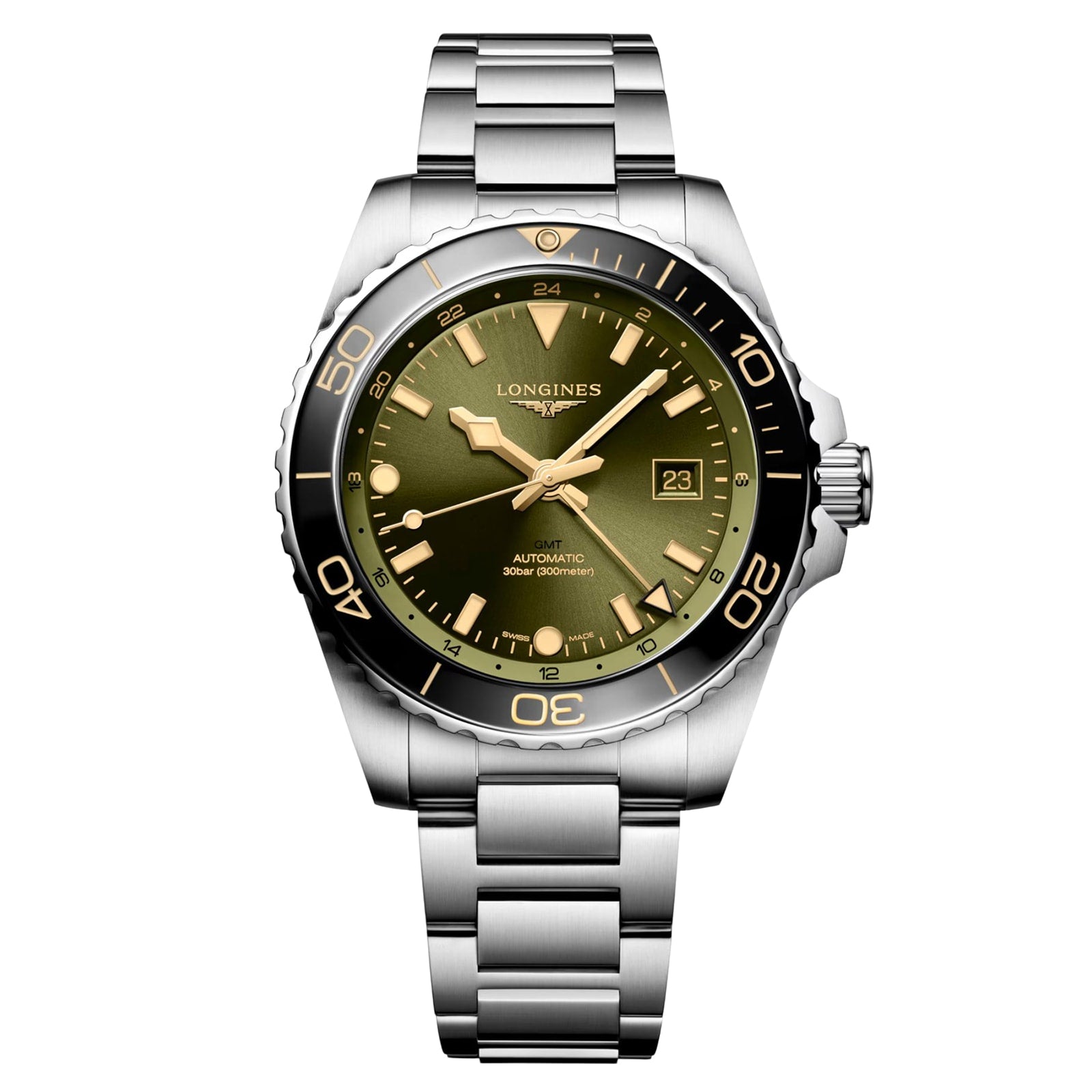 Hydroconquest 43mm Mens Watch Green