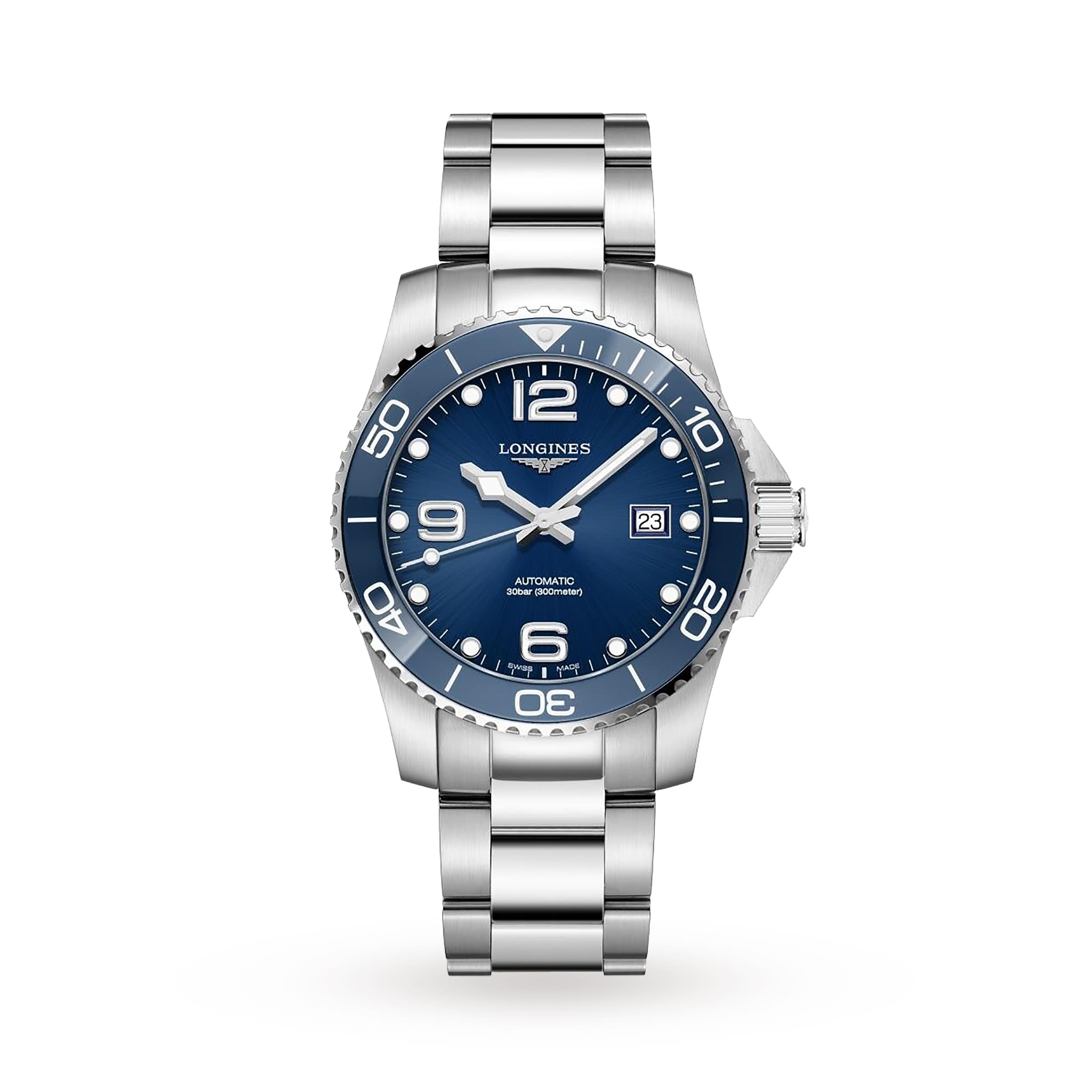 Hydroconquest 41mm Mens Watch Blue Stainless Steel L37904966