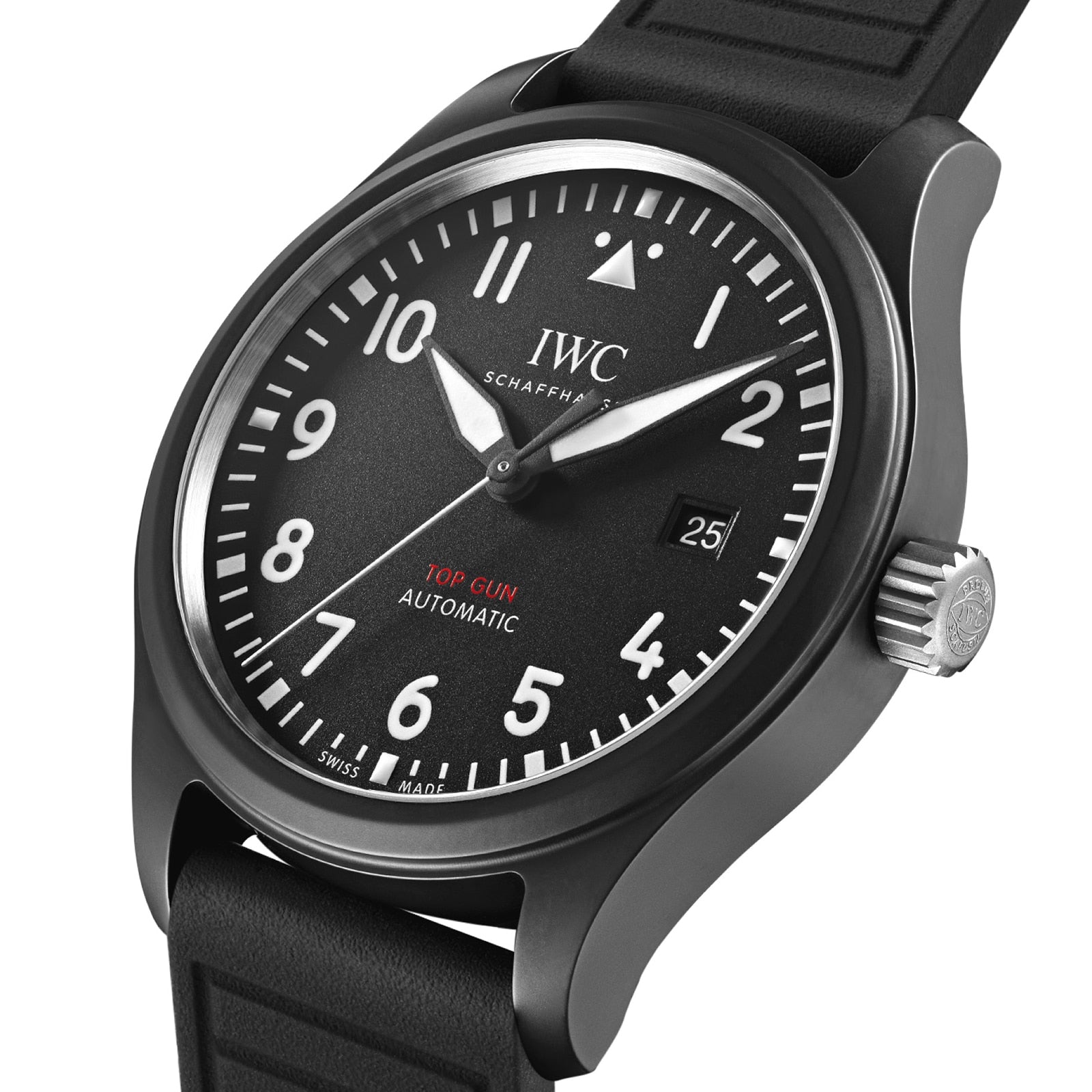 Pilot's Automatic 41mm Mens Watch Black